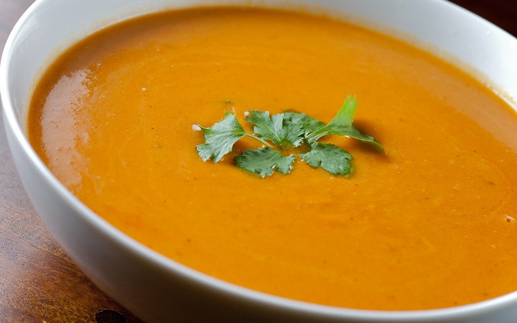Butternut Squash and Green Apple Soup